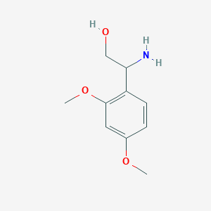 2-Amino-2-(2,4-dimethoxyphenyl)ethanol