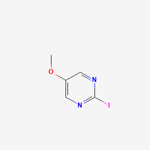 molecular formula C5H5IN2O B12287287 2-Iodo-5-methoxypyrimidine 