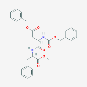 molecular formula C29H30N2O7 B12287299 N-Benzyloxycarbonyl-O-benzoylAspartame-d5 