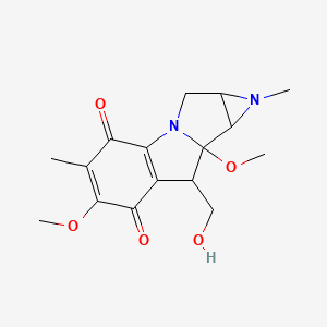 molecular formula C16H20N2O5 B12287322 Decarbamoylmethylmitomycin A 