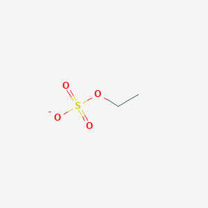 molecular formula C2H5O4S- B1228733 Ethyl sulphate 
