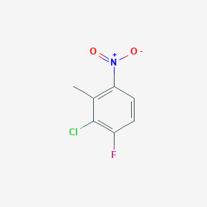 2-Chloro-1-fluoro-3-methyl-4-nitrobenzene