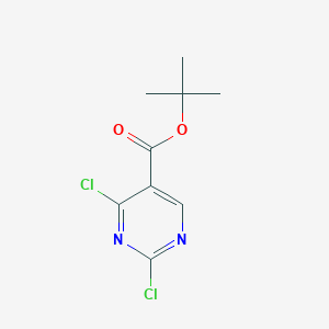 molecular formula C9H10Cl2N2O2 B12287364 tert-Butyl 2,4-dichloropyrimidine-5-carboxylate 