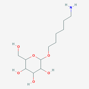 molecular formula C12H25NO6 B12287406 6-Aminohexyl beta-D-glucopyranoside 