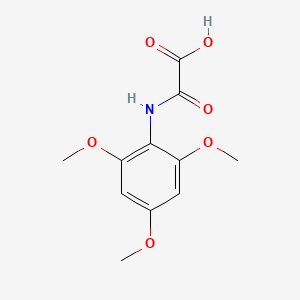 [(2,4,6-Trimethoxyphenyl)carbamoyl]formic acid