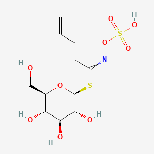 molecular formula C11H19NO9S2 B1228745 3-Butenylglucosinolate 