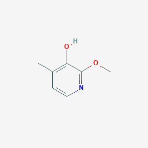 molecular formula C7H9NO2 B12287488 2-Methoxy-4-methylpyridin-3-ol 