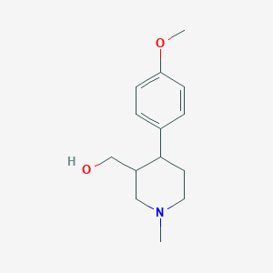 (trans-4-(4-Methoxyphenyl)-1-methylpiperidin-3-yl)methanol