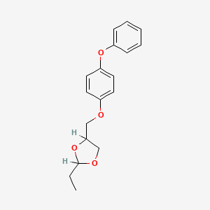 molecular formula C18H20O4 B1228754 双酚烷 CAS No. 63837-33-2