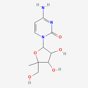 molecular formula C10H15N3O5 B12287574 4'--C-Methylcytidine 