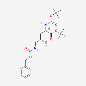 tert-Butyl-(2S,4R)-Ndelta-(benzyloxycarbonyl)-Ndelta-benzyloxycarbonyl)-4-hydroxyornithinate