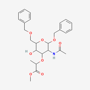 Benzyl N-Acetyl-6-O-benzyl-alpha-D-muramic Acid, Methyl Ester