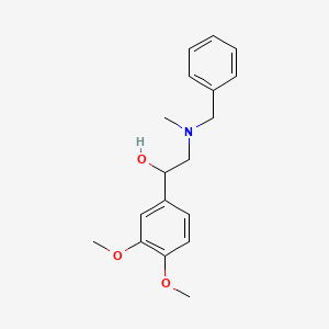 molecular formula C18H23NO3 B12287593 N-Benzyl(-)-Normacromerine 