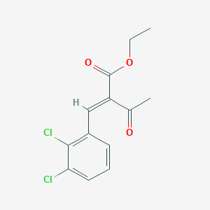 (Z)-Ethyl 2-(2,3-Dichlorobenzylidene)-3-oxobutanoate