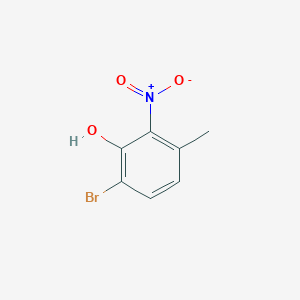 6-Bromo-3-methyl-2-nitrophenol