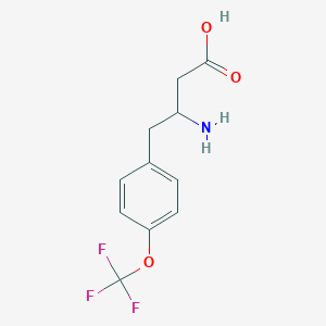 3-Amino-4-[4-(trifluoromethoxy)phenyl]butyric Acid