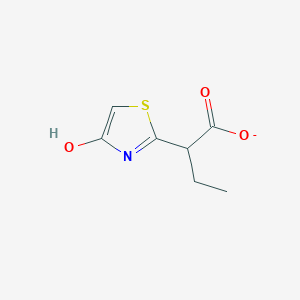 molecular formula C7H8NO3S- B12287730 Ethyl(4-hydroxy-1,3-thiazol-2-yl)acetate 