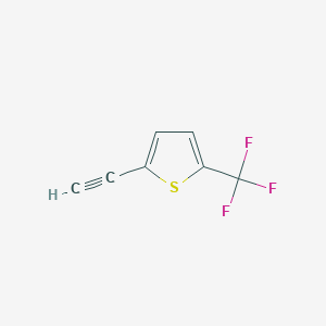 2-Ethynyl-5-(trifluoromethyl)thiophene