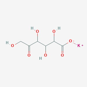 D-Xylo-hexulosonicacid, potassium salt (7CI)