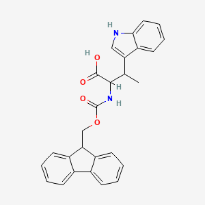 (2R,3R)-2-(9H-fluoren-9-ylmethoxycarbonylamino)-3-(1H-indol-3-yl)butanoicacid