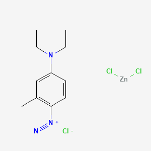 4-Diethylamino-2-methylbenzenediazonium chloride hemi(ZINC chloride) salt