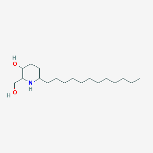 6-Dodecyl-2-(hydroxymethyl)piperidin-3-ol