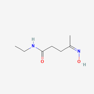 (4Z)-N-ethyl-4-hydroxyiminopentanamide