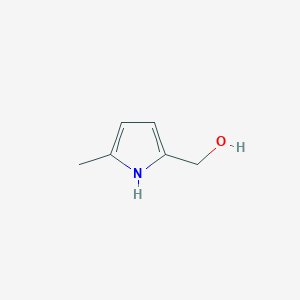 molecular formula C6H9NO B12287889 (5-methyl-1H-pyrrol-2-yl)methanol 