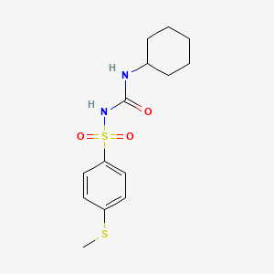 molecular formula C14H20N2O3S2 B1228791 Thiohexamide CAS No. 3692-44-2