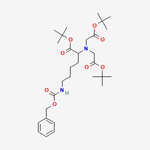 N-Benzyloxycarbonyl-N-(5-Amino-1-carboxypentyl)iminodiacetic Acid, Tri-t-butyl Ester