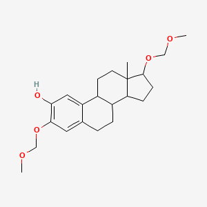 molecular formula C22H32O5 B12287975 2-Hydroxy-3,17beta-O-bis(methoxymethyl)estradiol 