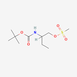 N-tert-Butoxycarbonyl (R)-2-Aminobutan-1-ol Methanesulfonic Acid