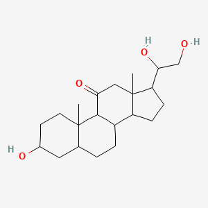 3alpha,20beta,21-Trihydroxy-5beta-pregnan-11-one