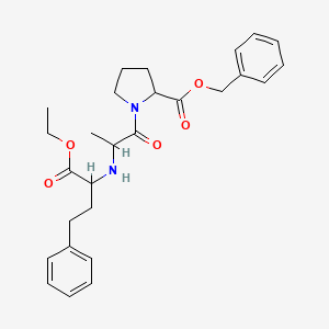 (R)-1-[N-[1-(Ethoxycarbonyl)-3-phenylpropyl]-L-alanyl]-L-prolinePhenylmethylEster