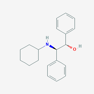 B122881 (1S,2R)-2-(cyclohexylamino)-1,2-diphenylethanol CAS No. 142452-42-4