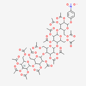 p-Nitrophenyl-D-Cellopentaoside, Hexadecaacetate