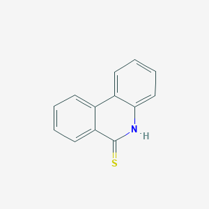 molecular formula C13H9NS B1228817 5H-phenanthridine-6-thione CAS No. 54810-03-6