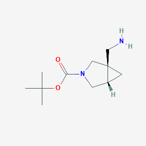 tert-Butyl (1R,5S)-1-(aminomethyl)-3-azabicyclo[3.1.0]hexane-3-carboxylate