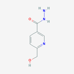 6-(Hydroxymethyl)pyridine-3-carbohydrazide