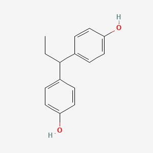 molecular formula C15H16O2 B1228827 4,4'-Propane-1,1-diyldiphenol CAS No. 1576-13-2