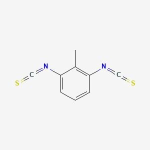 molecular formula C9H6N2S2 B1228829 1,3-Diisothiocyanato-2-methylbenzene CAS No. 25642-63-1