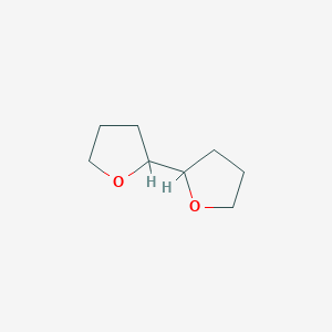 molecular formula C8H14O2 B12288333 2,2'-Bifuran, octahydro- CAS No. 1592-33-2