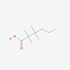 Hexanoic acid,2,2,3,5-tetramethyl-