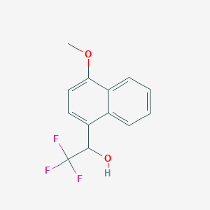 alpha-(Trifluoromethyl)-4-methoxynaphthalene-1-methanol