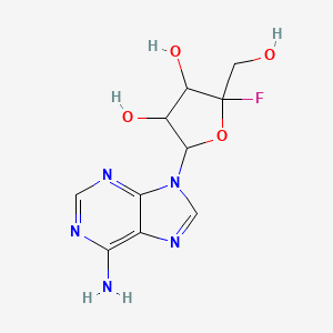 molecular formula C10H12FN5O4 B12288469 4'-C-Fluoro-Adenosine 