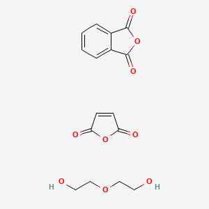 2-Benzofuran-1,3-dione;furan-2,5-dione;2-(2-hydroxyethoxy)ethanol