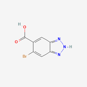 5-Bromo-1H-benzo[d][1,2,3]triazole-6-carboxylic acid