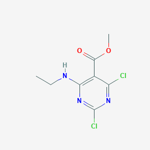 Methyl 2,4-dichloro-6-(ethylamino)pyrimidine-5-carboxylate