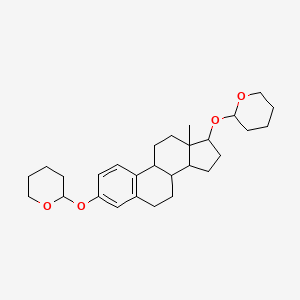 2,2'-[[(17beta)-Estra-1,3,5(10)-triene-3,17-diyl]bis(oxy)]bis[tetrahydro-2H-pyran