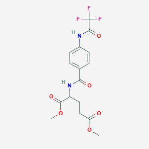 N-[4-[(Trifluoroacetyl)amino]benzoyl]-L-glutamic Acid Dimethyl Ester